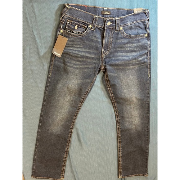 True Religion Denim - True Religion Becca SN Stud MR Bootcut Jeans Medium Rustic Barn Wash 29 NWT